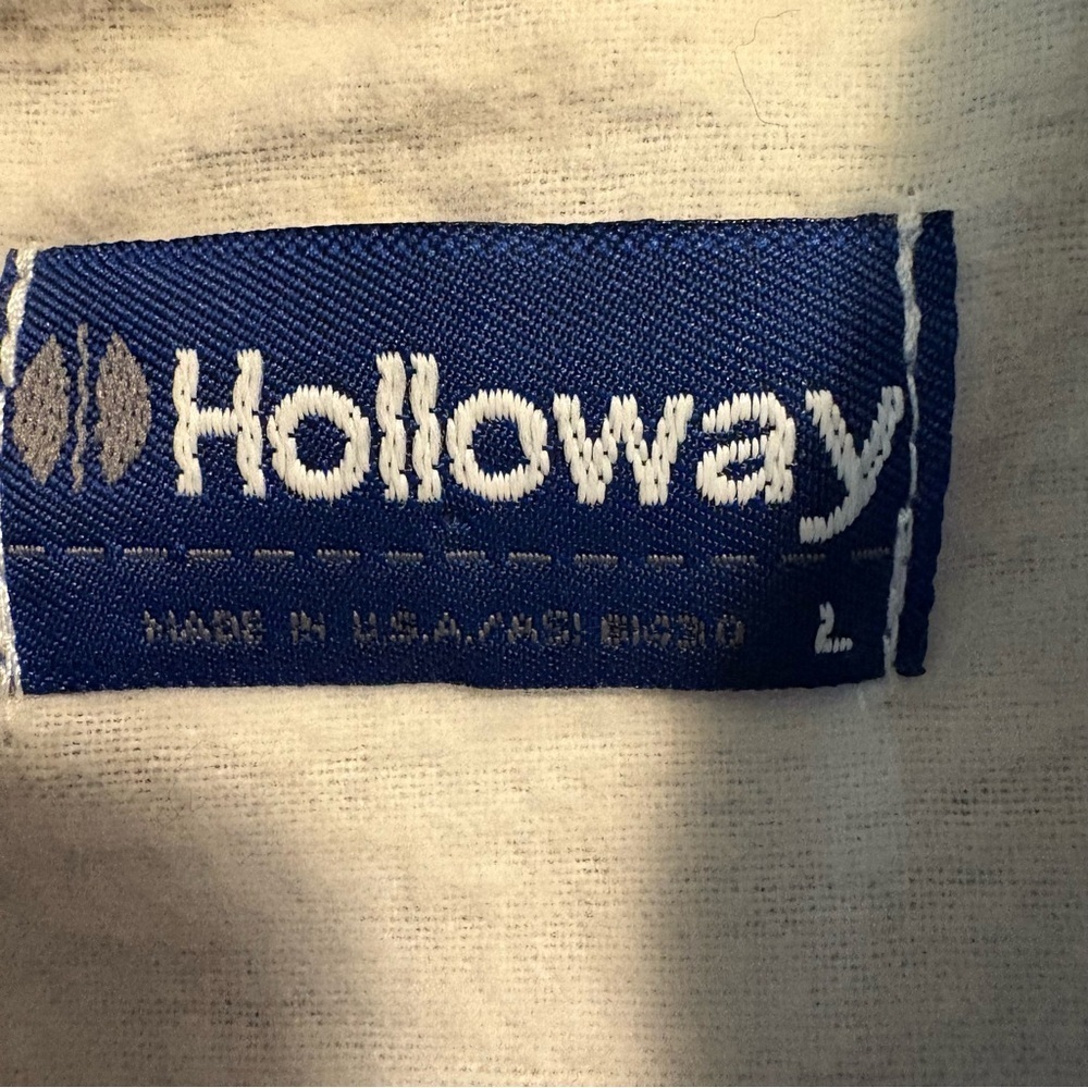 Holloway Quarter-Zip Pullover Jacket Royal Speed Blue Men’s L Lined Windbreaker - Picture 5 of 5